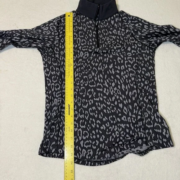 RLX Ralph Lauren 1/4 Zip Pullover Women's Small Leopard Pelican Hill Golf - Picture 8 of 14